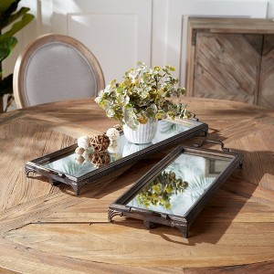 Melrose Mirror Tray Wall Decor (Set of 2) - 1 of 3
