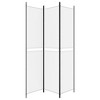 vidaXL 3-Panel Room Divider White 59.1"x86.6" Fabric - 4 of 4