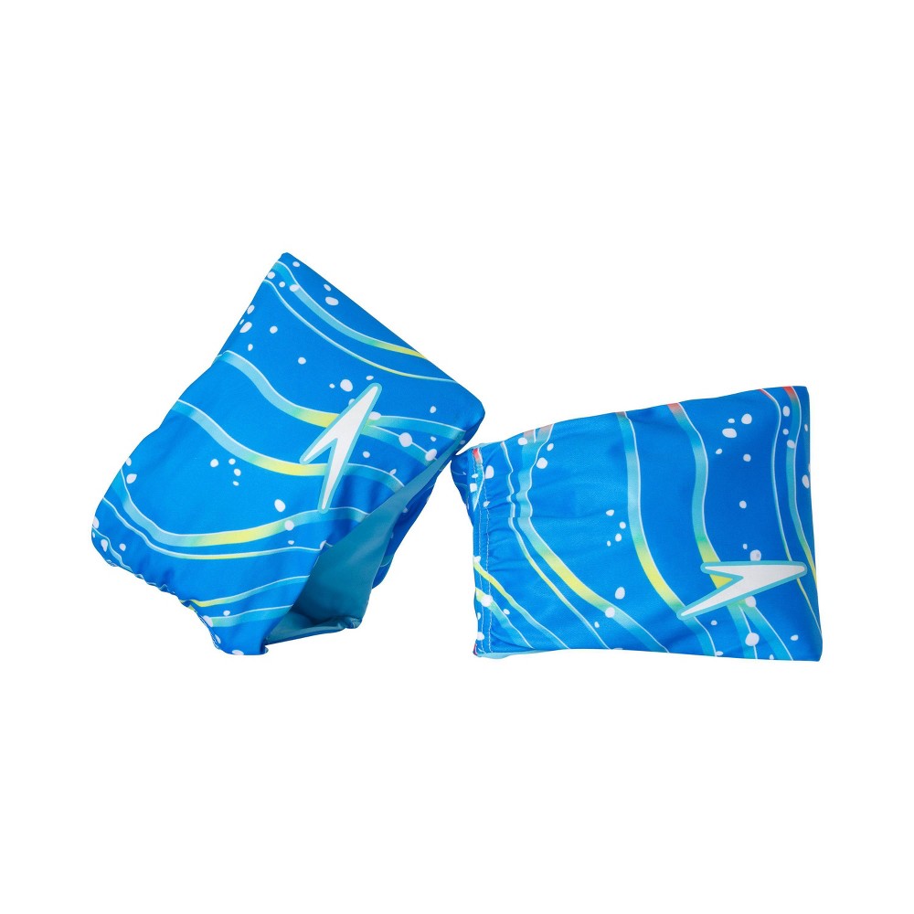 Speedo Boys' Fabric Armband - Blue Jelly Fish