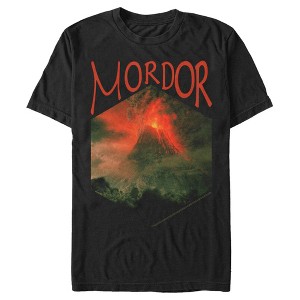Men's Lord of the Rings Fellowship of the Ring Mordor Mount Doom T-Shirt - 1 of 4