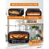 Commercial Chef Indoor Electric Pizza Oven, 1800W Countertop Oven with 0.7 cu. ft. Capacity - 2 of 4