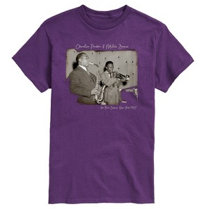 Men's - Charlie Parker - Miles Davis Three Deuces New York 1997 Short Sleeve Graphic T-Shirt - 1 of 4