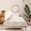 Deny Designs 2pc Twin/Twin XL Iveta Abolina Mushrooms Sage Comforter Bedding Set - 3 of 3