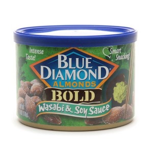 Blue Diamond Bold Almonds Wasabi & Soy Sauce 6.0 oz - 1 of 1