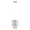 Livex Lighting Allendale 1 - Light Pendant in  Polished Chrome - 3 of 4