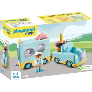 Playmobil 1.2.3 Doughnut Truck with Stacking and Sorting 71325 - 1 of 4