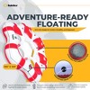 Swimline Solstice Inflatable SuperChill Island 6 Person Water Raft Float Lounger - 2 of 4