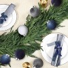 25 Pack Christmas Tree Decorations,2.36 Inch (6 cm) Velvet Ball Ornaments Shatterproof Plastic Decorations for Xmas Tree Home Holiday Party Christmas - 3 of 4