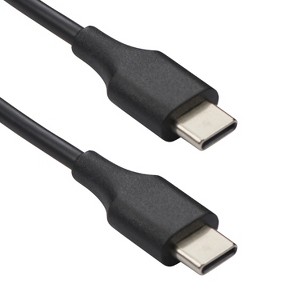 USB-C® to USB-C® Radio Cloning Cable for Cobra® Performa 400/450 2-Way Handheld Business Radios, 0010080-1 in Black - 1 of 4