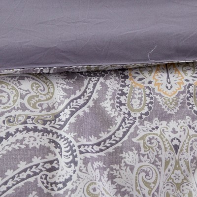King White Microfiber Reversible Bedding Set with Decorative Pillows