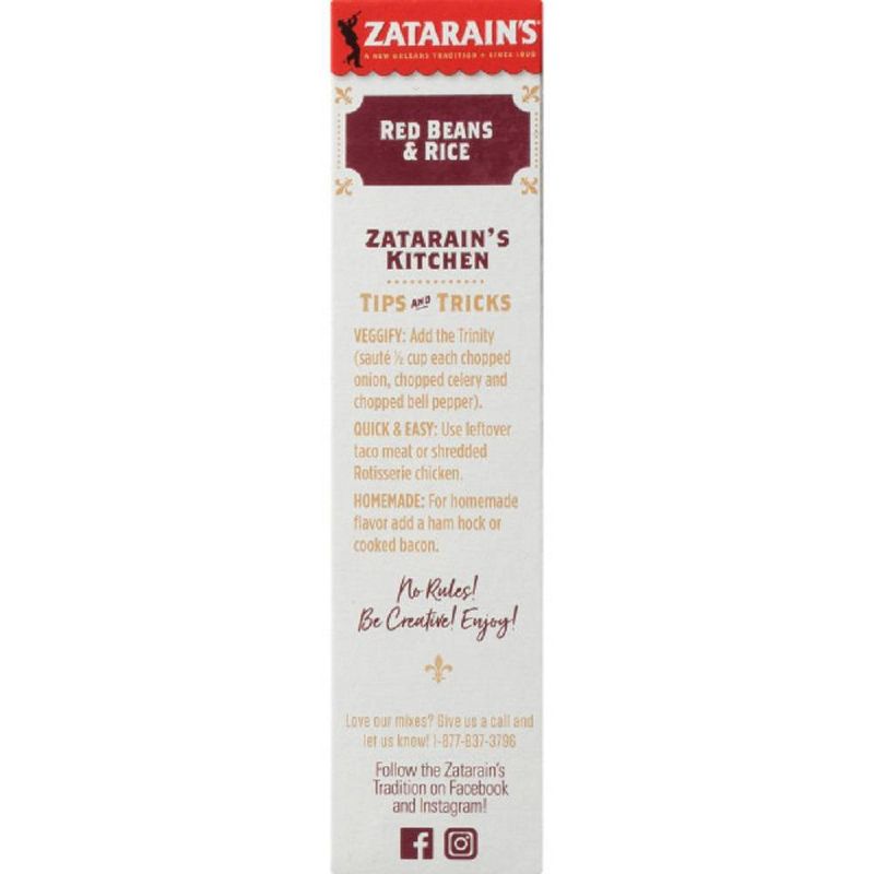 Zatarain&#39;s New Orleans Style Original Red Beans and Rice Mix - 8oz, 3 of 6