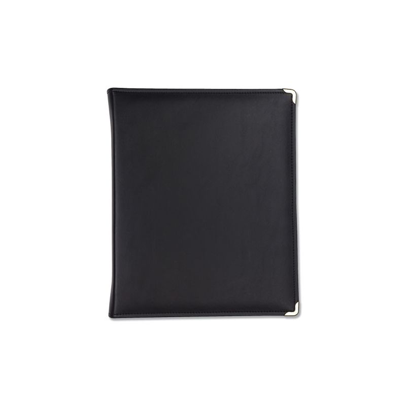 Samsill Classic Collection Zipper Ring Binder, 3 Rings, 1.5" Capacity, 11 x 8.5, Black, 1 of 6