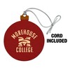 Morehouse College Maroon Tigers Logo Wood Christmas Tree Holiday Ornament - 2 of 4