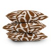 20"x20" Deny Designs Alisa Galitsyna Linocut Plant Outdoor Throw Pillow: Abstract Design, Polyester Fill - 4 of 4