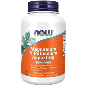 Mag/Potassium Aspartate W/Taurine by Now Foods  -  120 Capsule - 1 of 3