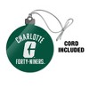 UNC Charlotte 49ers Logo Acrylic Christmas Tree Holiday Ornament - 3 of 4