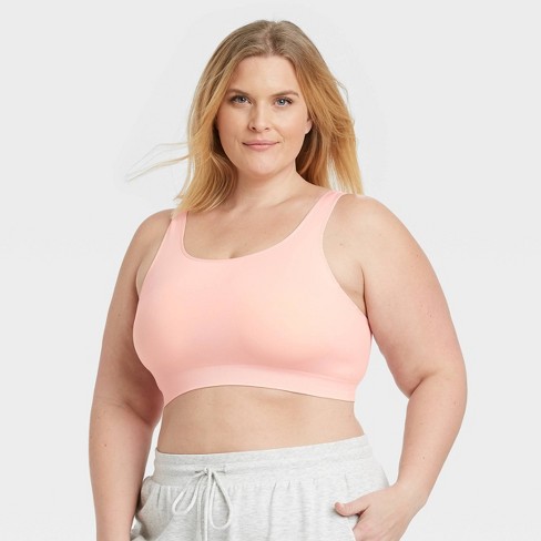 Carry Perfect Trein Women's Plus Size Comfort Bralette - Auden™ Pink : Target