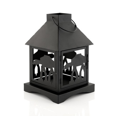 Seven20 Star Wars Black Stamped Lantern | Imperial AT-AT Walker | 12 Inches Tall - image 1 of 4