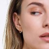 Gold Huggie Hoop Earrings 14K Gold Plated Dainty Small Simple Hypoallergenic Jewelry Gift for Women - 2 of 4