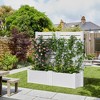 71" Raised Garden Bed PVC Fence Privacy Screen - 2 of 4