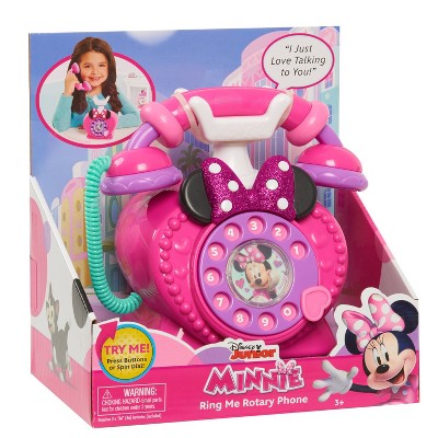 Disney Junior Minnie Mouse Ring Me Rotary Phone