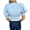 Women's PUFF SLEEVE KORA BLOUSE - Sofie the Label - 3 of 3