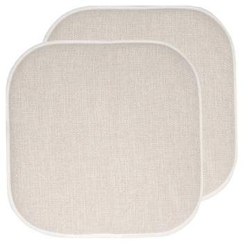Alexis Memory Foam No Slip Back 16" x 16" Chair Pad Cushion by Sweet Home Collection™