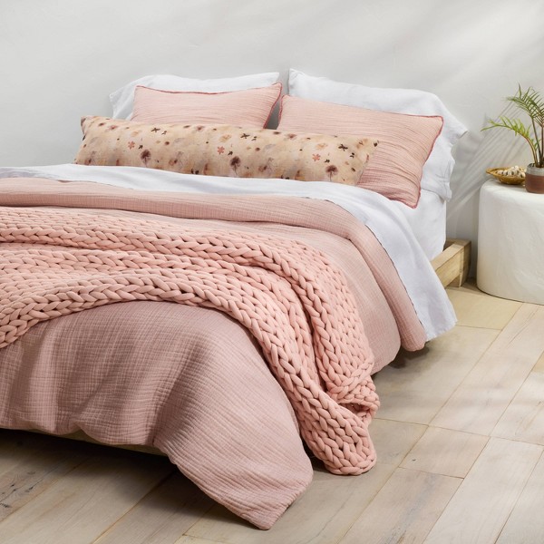 Cobija Ponderada de Tejido de Punto Sólido 50"x70" 12lbs - Casaluna™ 2