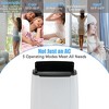 Tangkula 4-in-1 Portable Air Conditioner 12000 BTU Smart Floor Air Cooler w/ Heater Fan & Dehumidifier - 4 of 4