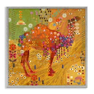 Stupell Industries Boho Patterned Camel, 12" x 12" - 1 of 4