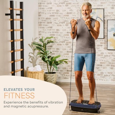 Lifepro HexaPlate Lite Vibration Plate Exercise Machine – Full-Body Vibrating Platform for Weight Loss, Recovery & Home Fitness Training