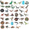 Wrapables Waterproof Vinyl Stickers for Water Bottles, Laptop, Phones, Skateboards, Decals for Teens, 80pcs, Dinosaurs - 3 of 4