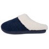RockDove Women's Bubble Stitch Faux Fur Lined Slide Slippers - 4 of 4