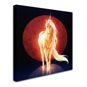 Trademark Fine Art -JoJoesArt 'Last Unicorn' Canvas Art - 1 of 3