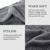 Heated Electric Blanket with Dual Control, Soft Flannel Thicken Heated Blankets for Couch, 5 Heat Settings, 10 Hours Auto Shut Off, 90"x 100" - 3 of 4