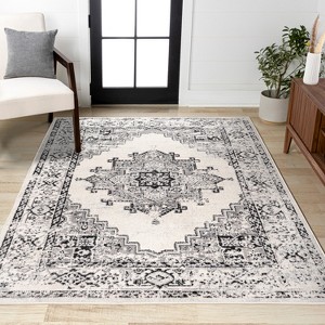 JONATHAN Y Inigo Cottage Medallion Area Rug - 1 of 4