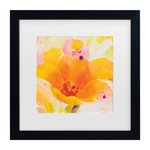 Trademark Fine Art - Albena Hristova Bright Tulips I Matted Framed Art - image 1 of 4