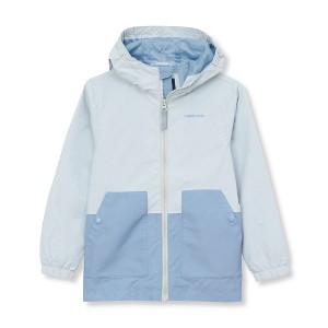 Lands' End Kids Water Resistant Hooded Slicker Rain Jacket - 1 of 4