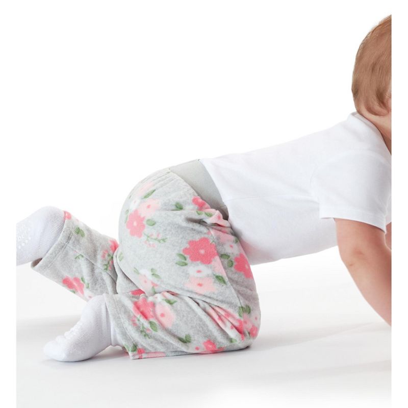 Gerber Baby Girls' Microfleece Pants, 4-Pack, 5 of 10