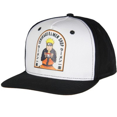 Naruto Shippuden Youth Ichiraku Ramen Shop Kids Flatbill Snapback Hat Cap OSFM