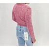 Women's Shannon Cropped Sweater - mystree - 2 of 3