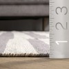 Nuloom Primrose Hand Loomed Striped Cotton Indoor Area Rug, Gray, 5'x8' - 3 of 4