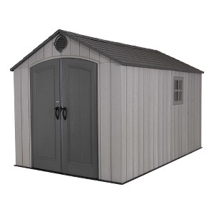 Lifetime Rough Cut Outdoor Storage Shed - 1 of 4