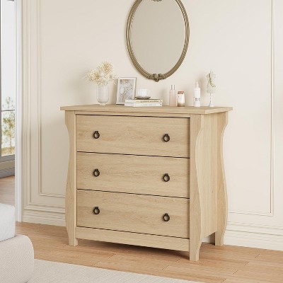 Drawer Dresser with Storage Freestanding, Wooden Closet Storage Chest for Living Room, Bedroom, Entryway