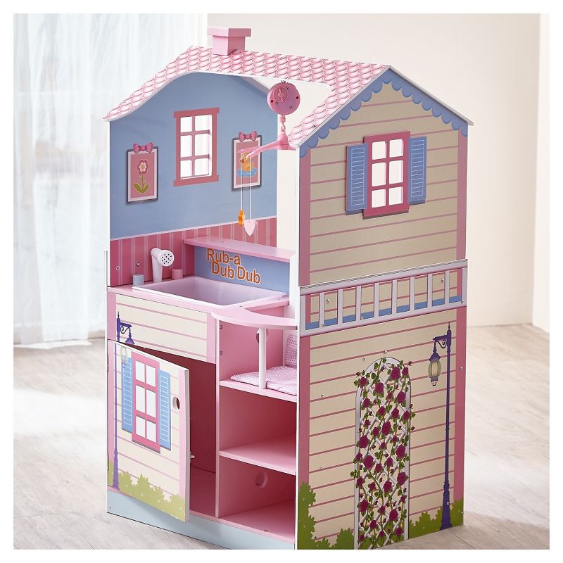 Olivia's Little World Classic Doll Changing Station - Pink, 4 of 20