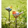 Wind & Weather Handcrafted Talavera-Style Ceramic Bird Decorative Garden Stake - 3 of 3