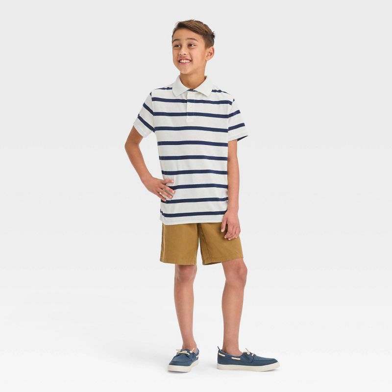 Boys' Short Sleeve Polo Shirt - Cat & Jack™, 4 of 5