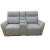 MAYEERTY Power Reclining Loveseat, Electric 2-Seat Recliner with USB Charging, Storage & Cup Holders for Living Room, Light Grey - 4 of 4
