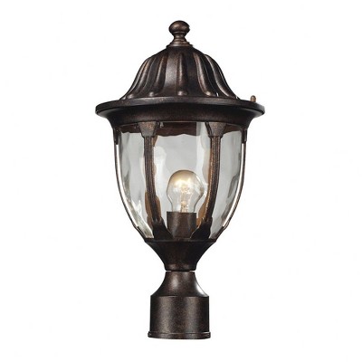 Elk Home Glendale 1 - Light Post Light in  Regal Bronze