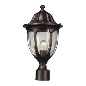 Elk Home Glendale 1 - Light Post Light in  Regal Bronze - 1 of 3